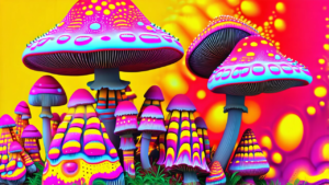 MagicMushroom.ART Free Trippy Magic Mushroom Computer Desktop Wallpapers Art htzbs80