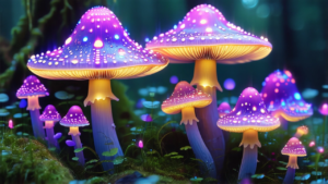 MagicMushroom.ART Free Trippy Magic Mushroom Computer Desktop Wallpapers Art nyjIu0A